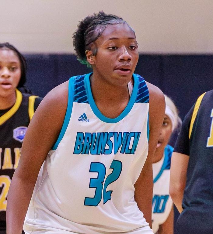 Shamayra Monk led the Lady Dolphins with 14 rebounds